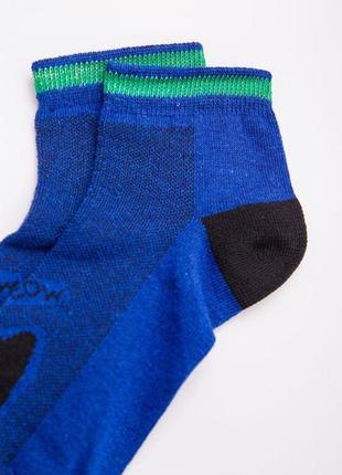 Жіночі шкарпетки кольору електрик з котом 131r1370843 фото