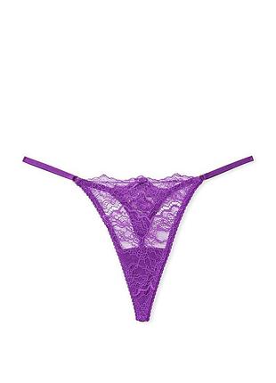 Мереживні трусики v-стрінги victoria's secret 🔥акція! 🔥отримай знижку 20%