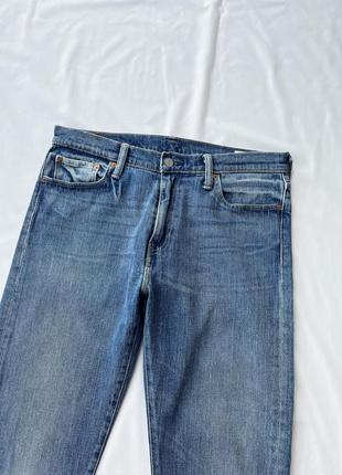 Чоловічі блакитні джинси  levis2 фото