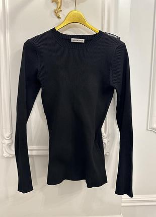 Лонгслив модного дома «balenciaga»
