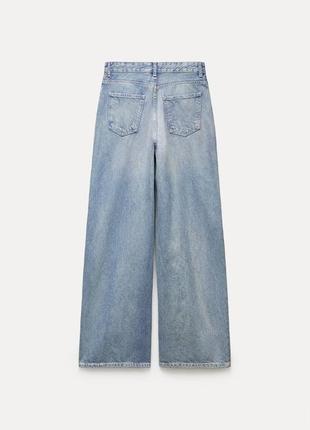 Джинси zara relaxed drawstring pant6 фото