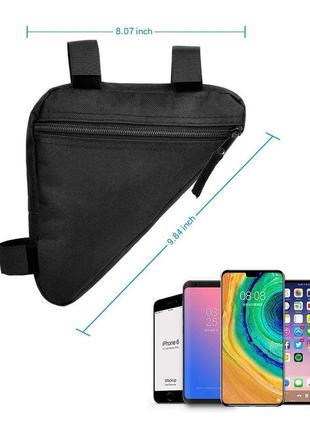 Влагостойкая велосумка на раму вело сумка на руль сумка байпакинг