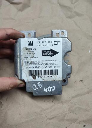 Блок управління airbag opel omega b, опель омега б. 24420101 ef.