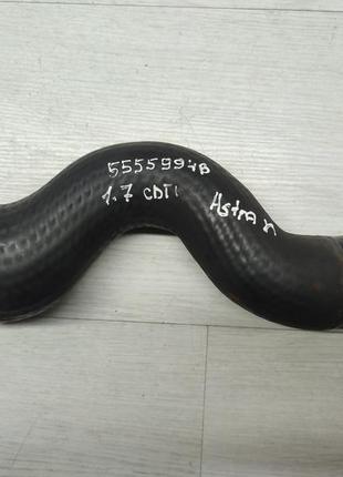 Патрубок інтеркулєра 1.7 cdti opel astra h 55559946