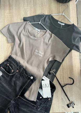 Топ від zara в рубчик