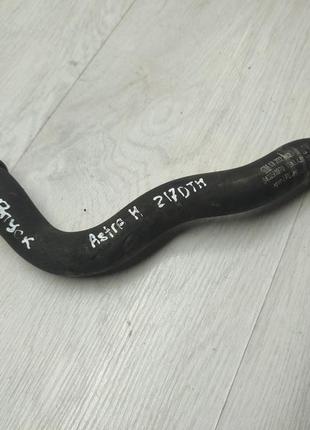 Патрубок радіатора пічки opel astra h, opel astra 1,7 cdti. 13...