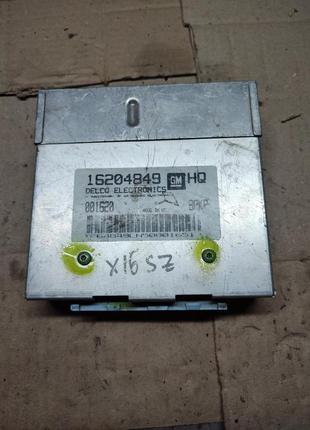 Блок керування двигуна.мозги. опель vectra а x16sz 16204849