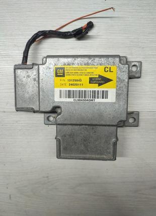 Блок керування airbag opel vectra c, опель віктра ц. 13129843