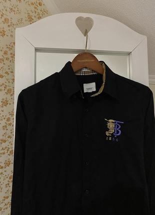 Сорочка burberry барбері рубашка блуза оригінал оригинальная m l2 фото
