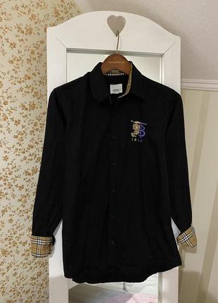 Сорочка burberry барбері рубашка блуза оригінал оригинальная m l8 фото