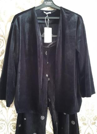 Комплект велюровый, размер 11-12 лет