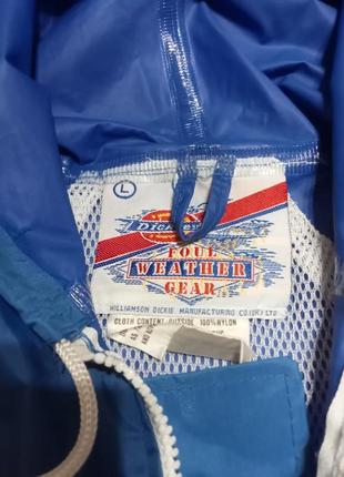 Фірмова оригінальна вінтажна куртка - вітровка бренду dickies  оригінал2 фото