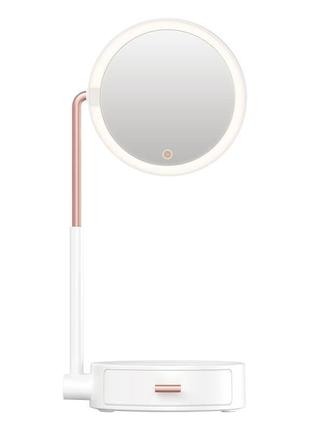 Дзеркало baseus smart beauty series lighted makeup mirror with...