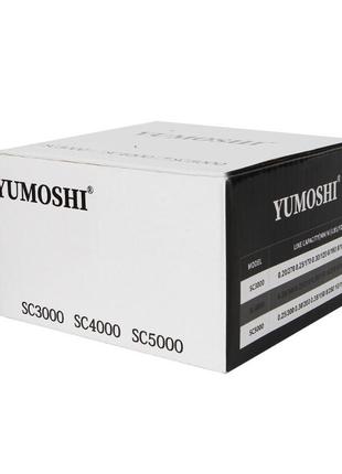 Котушка безінерційна yumoshi sc 1000 silver для спінінга6 фото