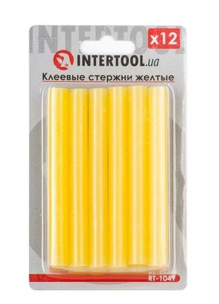 Комплект стержнів клейових жовтих 11,2 мм * 100 мм, 12 шт rt-1...