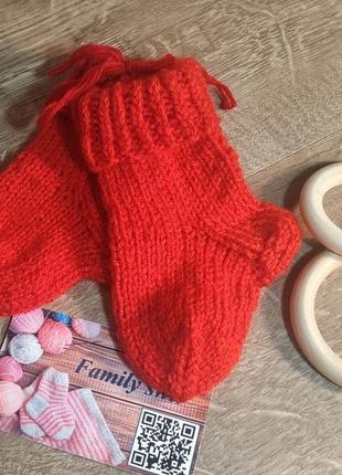 Шкарпетки (носочки) для малюків "червоні"