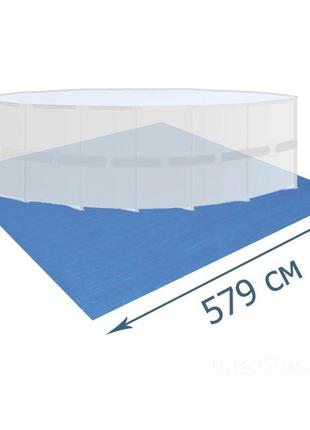 Підстилка для басейну intexpool 58031-1, 579 х 579 см, квадратна