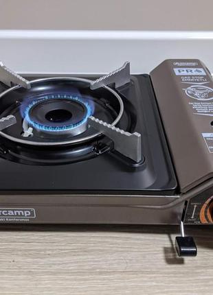 Портативна туристична газова плита aorcamp ck-505, газовий таг...