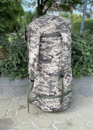 Баул-рюкзак для армії и військових сумка 120 літрів для зсу ар...8 фото