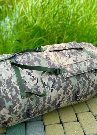 Баул-рюкзак для армії и військових сумка 120 літрів для зсу ар...9 фото