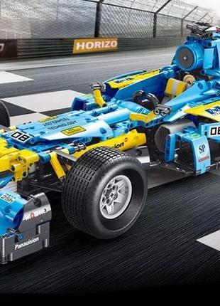 Конструктор машина formula 1 technics 1682 деталей 1:8 синя