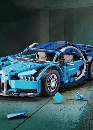 Конструктор модель перегонового автомобіля bugatti 1:14 1258 д...