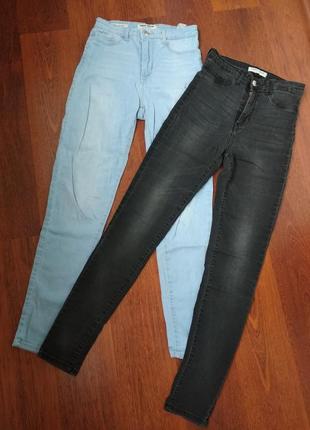 36р. 2 пары мягкие джинсы, комплект tally weijl8 фото