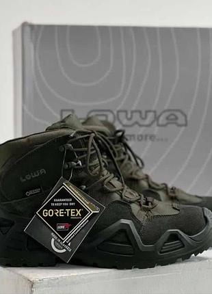 Напівберці тактичні демісезонні lowa армійські черевики з висо...