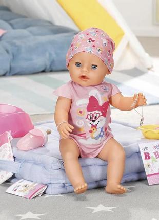 Дитяче реалістичне вінілове немовля лялька baby born 43 см чуд...