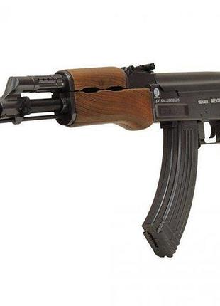 Автомат ак47 дитячий автомат калашникова метал калібр 6 мм