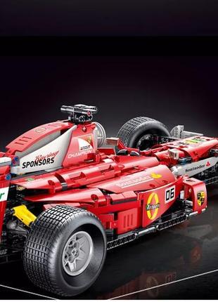 Конструктор машина formula 1 technics 1682 деталей 1:8 червона3 фото