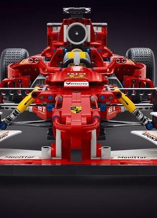 Конструктор машина formula 1 technics 1682 деталей 1:8 червона8 фото