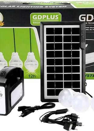 Портативна універсальна сонячна система ліхтар світильник gdpl...