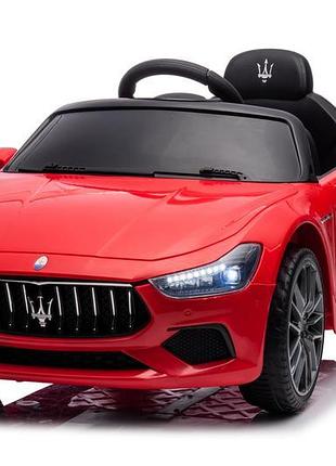 Електромобіль дитячий легковий одномісний maserati chibli з пу...