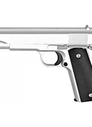 Пістолет colt m1911 5.1 hi-capa дитячий металевий оцинкований ...