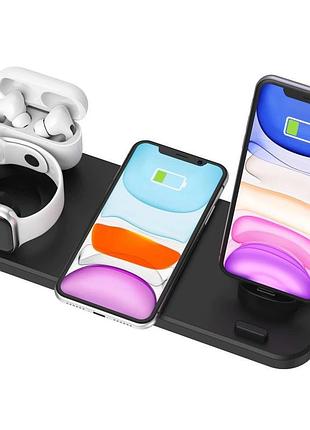 Бездротовий універсальний швидкісний зарядний пристрій 6 в1 до...