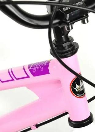 Велосипед royalbaby freestyle rb16b-6 дитячий двоколісний рожевий5 фото