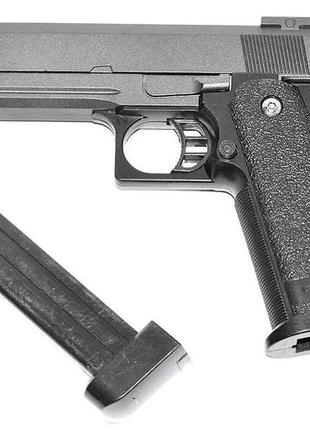 Пістолет colt m1911 hi-capa дитячий металевий стріляє кульками...