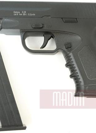 Дитячий пістолет глок 17 металевий чорний 6 мм