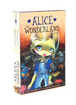 Аліса оракул диведес, карти alice the wonderland oracle.