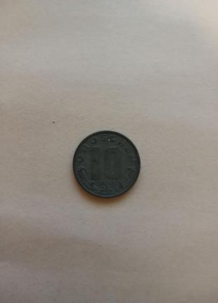 Австрия 10 грошей 1949 г