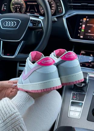 Жіночі кросівки nike sb dunk low 520 pink puck6 фото