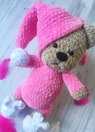 Ведмедик плюшевий ручної роботи