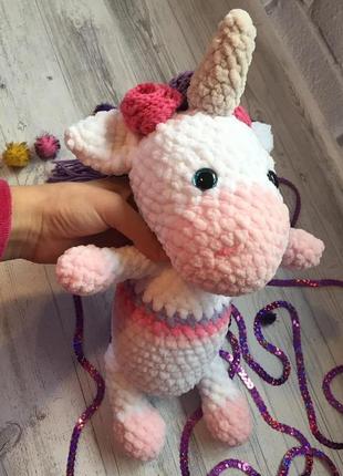 Єдиноріг плюшевий ручної роботи