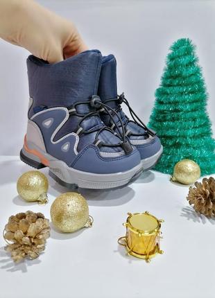 Зимові черевики , чобітки на хлопчика2 фото