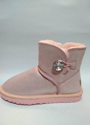 Ugg рожеві з кристалом