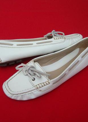 Топсайдеры clarks натур шкіра, розмір 37-38