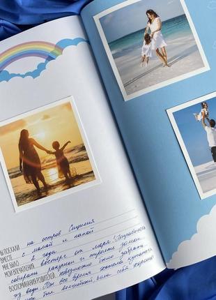 Детский альбом для фотографий, бебибук (розовый, рус)9 фото