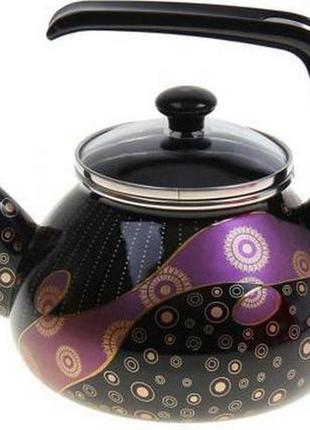 Чайник емальований 60572 "мличний шлях" — 2,2 л. inch60572153
