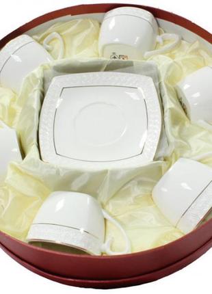 Чайний сервіз 240 мл на 6 персон "снігова королева"